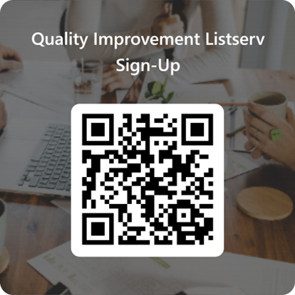 QR code to join listserv